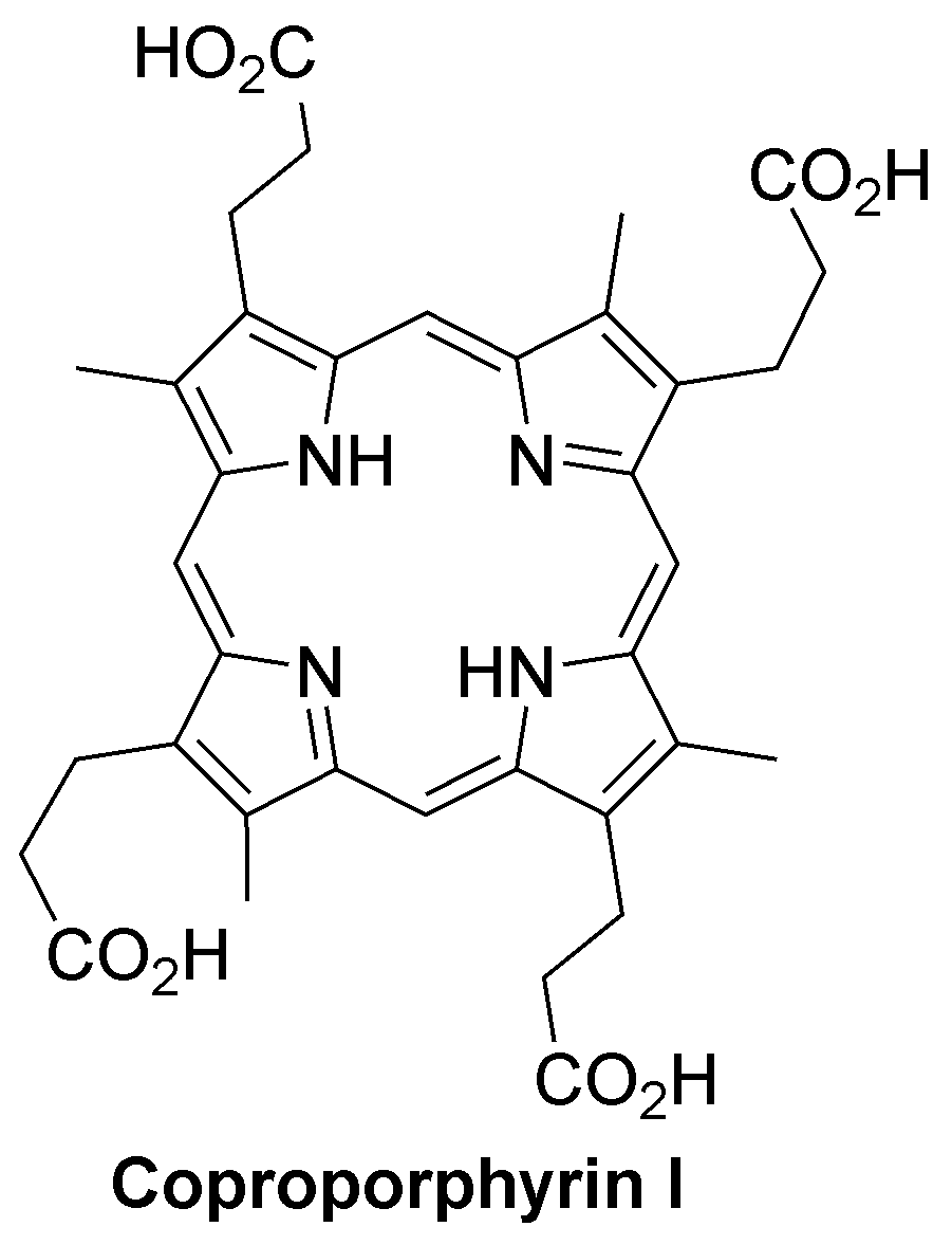 The structure of chlorophyll has